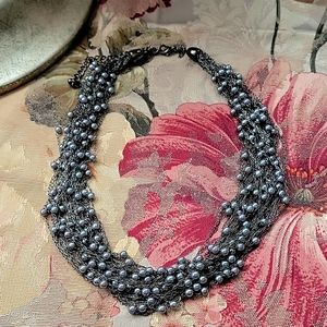 Necklace and earrings